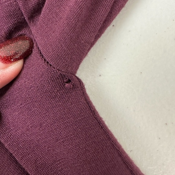 Bailey/44 Winter Mini Dress In Bordeaux Size Small NWT - Picture 12 of 12